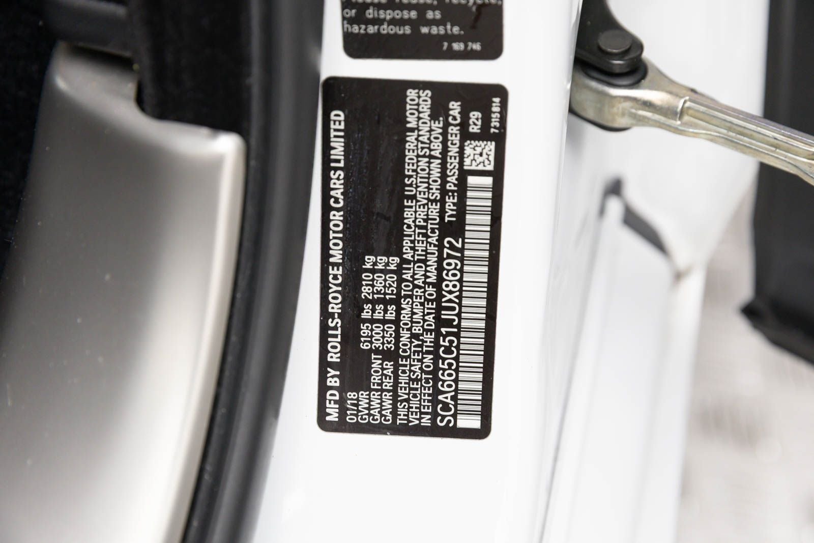 2018 Rolls-Royce Wraith Coupe