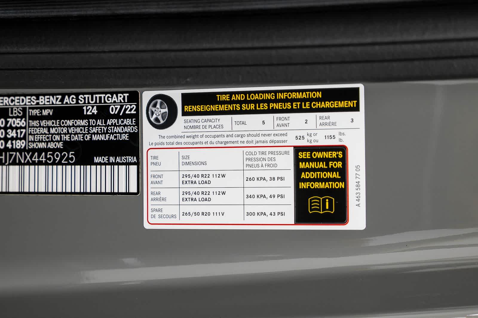 2022 Mercedes-Benz AMG® G 63 AMG® G 63
