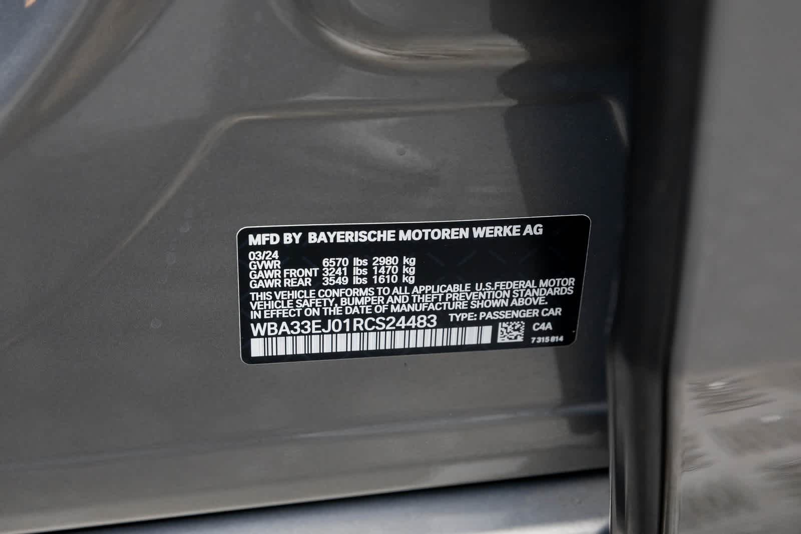 2024 BMW 7 Series 760i xDrive