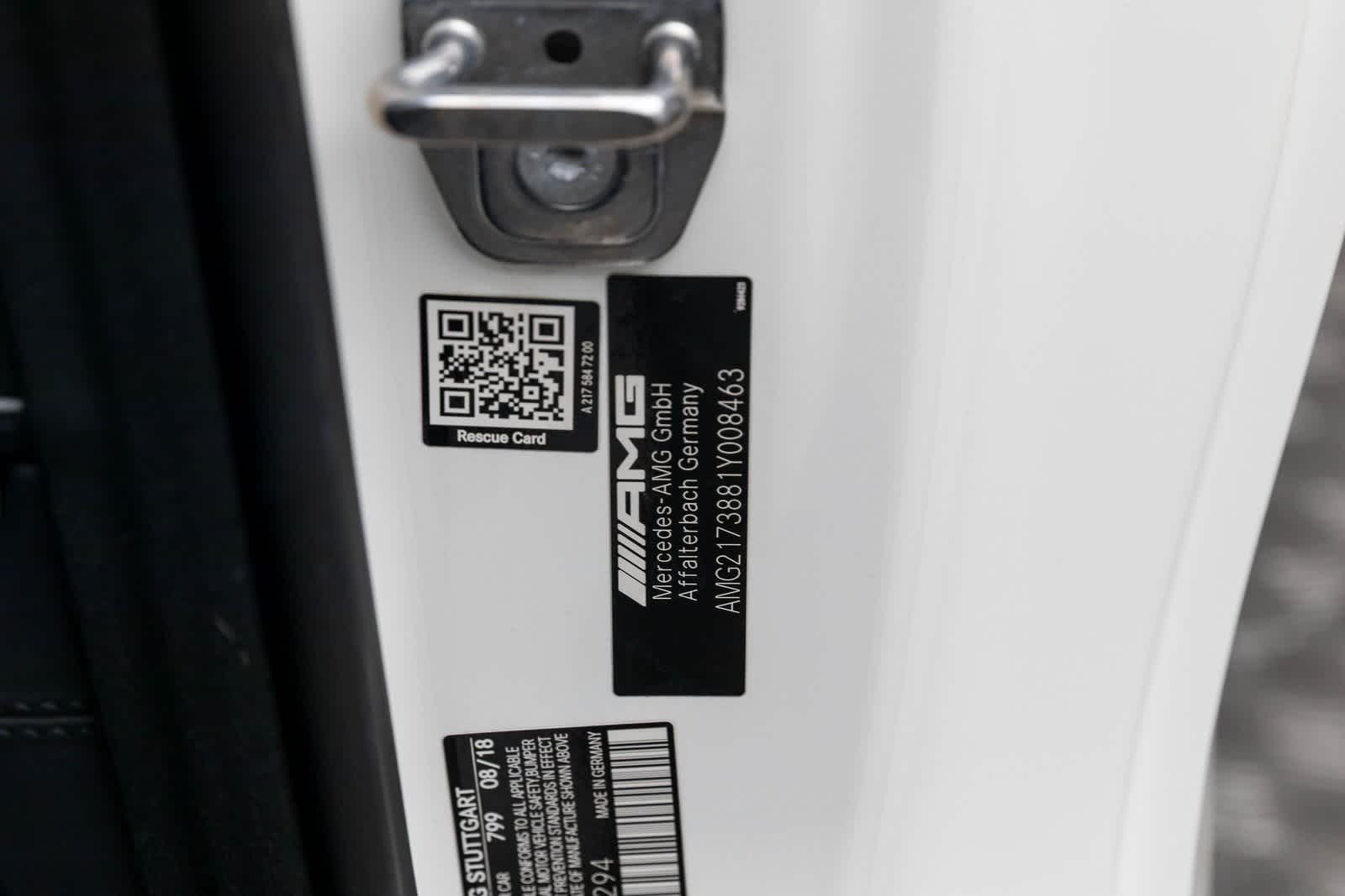 2019 Mercedes-Benz S-Class AMG® S 63