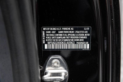 2019 Porsche 911 Turbo S