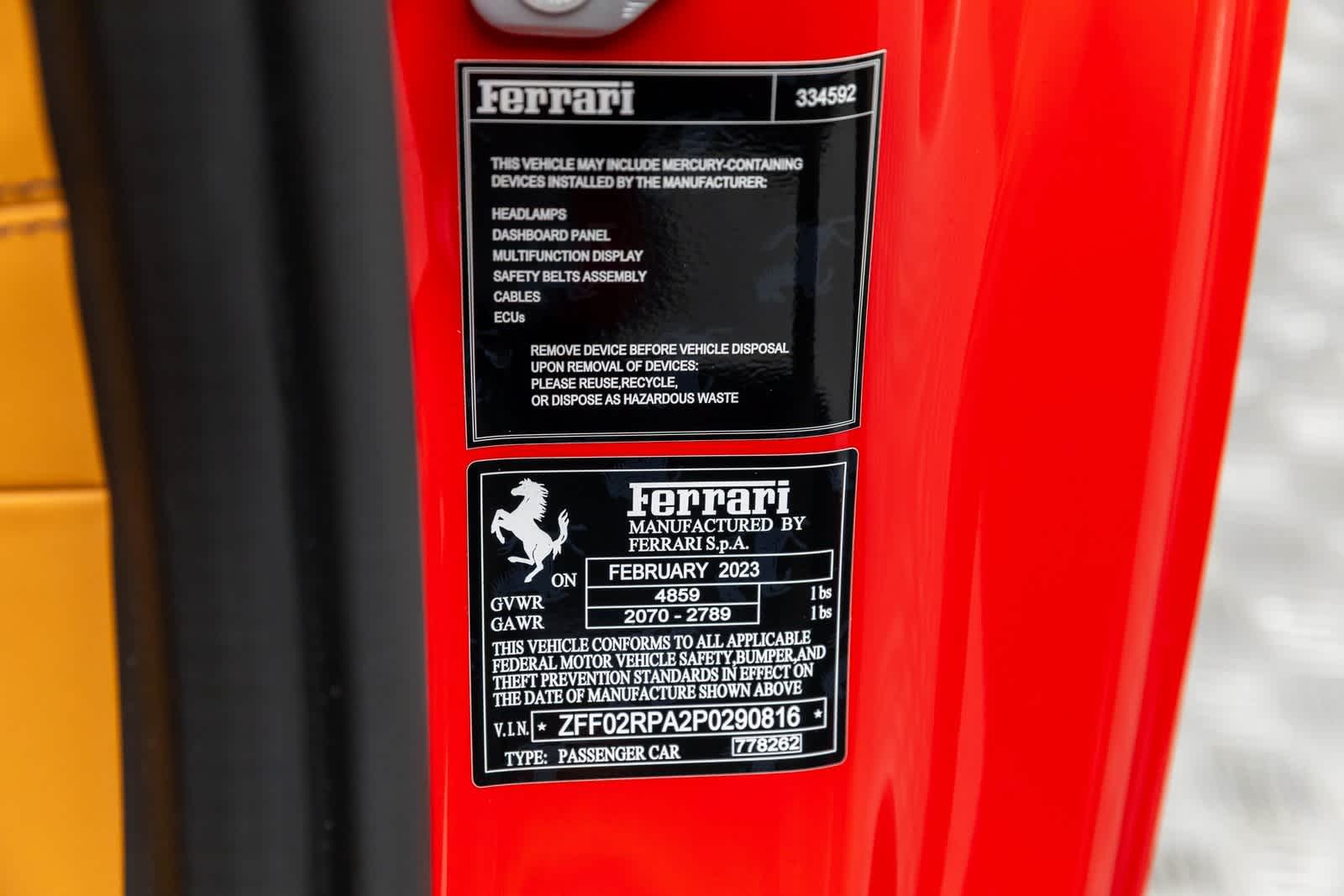 2023 Ferrari Portofino M Convertible