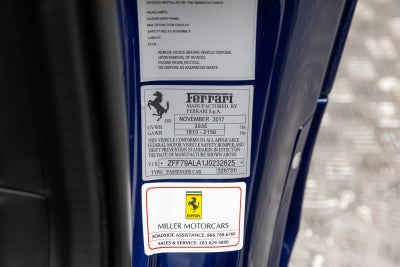 2018 Ferrari 488 GTB Coupe