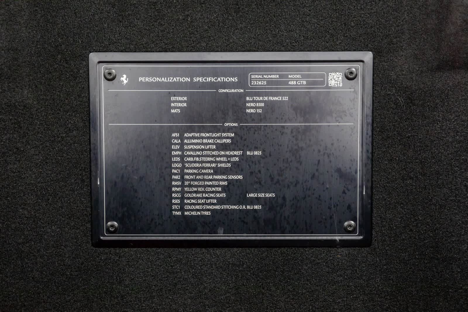 2018 Ferrari 488 GTB Coupe